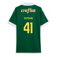 Maglia Calcio Palmeiras Estevao Willian #41 Prima Divisa 2024-25 Manica Corta